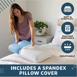 Simply Comfy Gel Infused Cooling Memory Foam Pillow With Bamboo Cover - photo 3