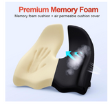 Simply Comfy Extra-Dense Memory Foam Seat Cushion for Hip, Tailbone, Coccyx
