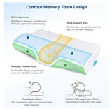 Simply Comfy Memory Foam Pillows / Orthopaedic Cervical Contour Pillow