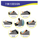 Simply Comfy 4 Piece Adjustable Bed Wedge Pillow Post Surgery Acid Reflux