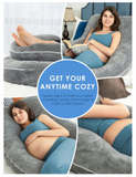 Simply Comfy U-Shaped Pregnancy Pillow / Full Body Maternity Support Pillow