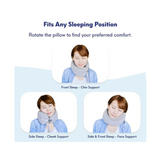 Simply Comfy Adjustable Travel Pillows For Neck, Spine & Back Pain Relief