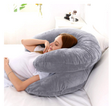Simply Comfy Full Body Nursing Pregnancy Pillow L Shape Maternity Pillow