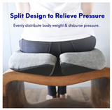 Simply Comfy Contoured Pressure Relief Seat Cushion For Office & Home Chair