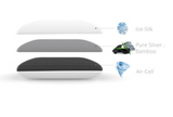 Simply Comfy Charcoal Infused Ventilated Memory Foam Pillow For Back Pain