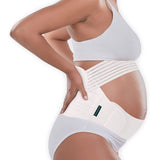 Simply Comfy White Pregnancy Belt
