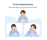 Simply Comfy Quality Travel Neck Pillow for Back Pain & Neck Tension Relief