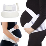 Simply Comfy White Pregnancy Belt
