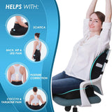 Simply Comfy Lumbar/Back Support Cushion/Pillow for Office Chair Twin Pack - photo 2