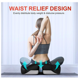 Simply Comfy Extra-Dense Memory Foam Seat Cushion for Hip, Tailbone, Coccyx