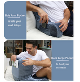 Simply Comfy Reading Pillow With Head Rest / Backrest Pillow With Arms