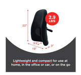 Simply Comfy Backrest Support Pillow For Office Comfort & Back Pain Relief
