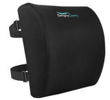 Memory Foam Back Support Cushion, Cool Gel Lumbar Pillow For Office Chair
