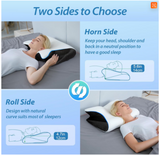Simply Comfy Orthopedic Bamboo Charcoal Cervical Pillow For Pain Relief