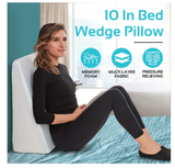 Simply Comfy Wedge Pillow For Adults / Back Support Triangle Pillow