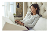 Simply Comfy Wedge Pillow For Adults / Back Support Triangle Pillow