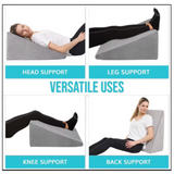 Simply Comfy 3 in 1 Bed Wedge Pillow For Acid Reflux, Sleep Apnea & GERD