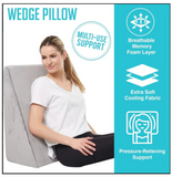 Simply Comfy 3 in 1 Bed Wedge Pillow For Acid Reflux, Sleep Apnea & GERD