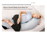 Simply Comfy Full Body Nursing Pregnancy Pillow L Shape Maternity Pillow