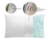 Simply Comfy Shredded Gel Infused Memory Foam Pillow For Chronic Back Pains