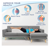 Simply Comfy Memory Foam Incline Pillow For Swelling, Knee Pain Circulation