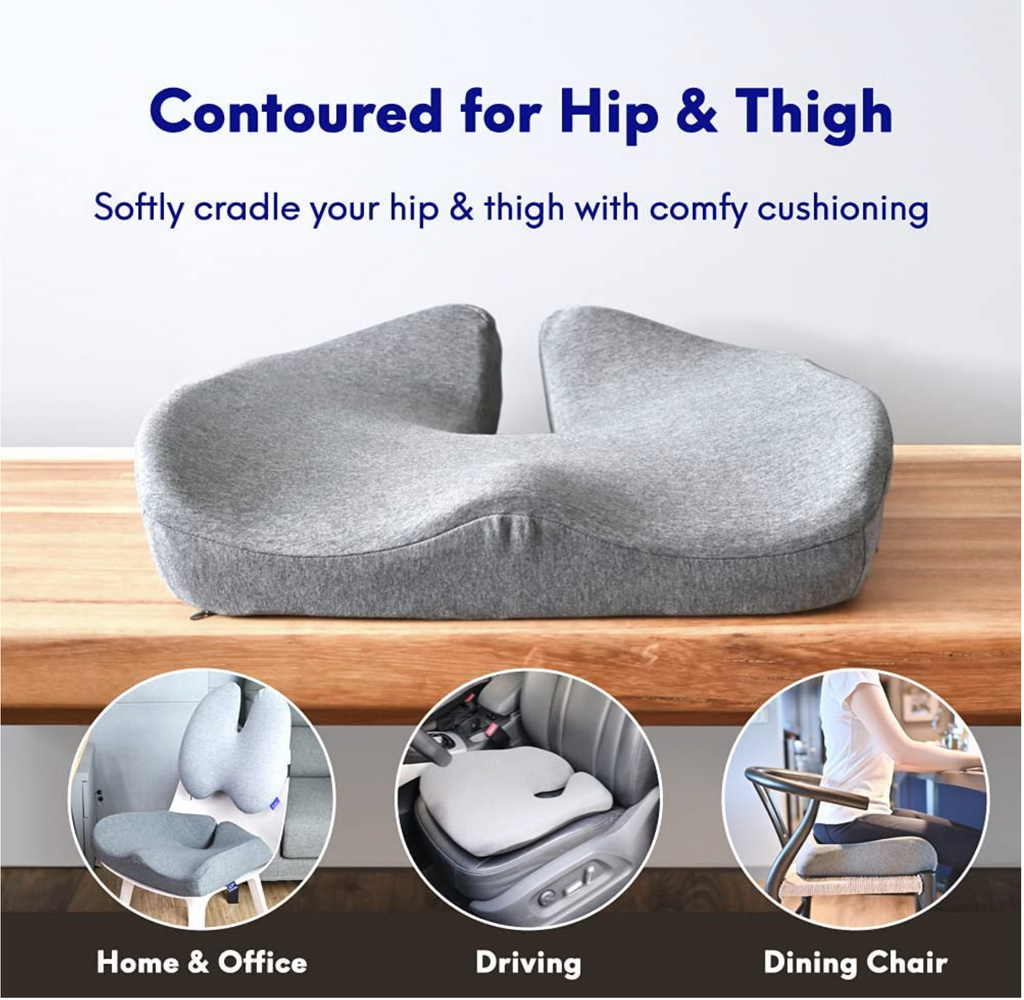 Cushionlab Back Relief Pillow & Pressure Relief Seat Cushion Review