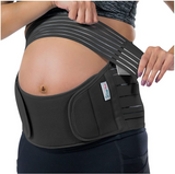 Simply Comfy Black Pregnancy Belt