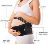 Simply Comfy Black Pregnancy Belt