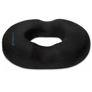 Simply Comfy Memory Foam Donut Seat Cushion For Office Chair