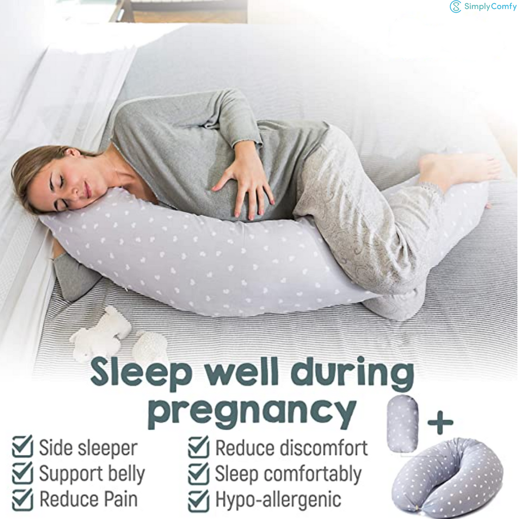 Simply Comfy Premium Breastfeeding Pregnancy Maternity Nursing Pillow
