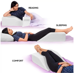 Simply Comfy Leg Elevation Wedge Pillow