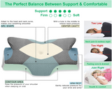 Simply Comfy Ergonomic Contour Memory Foam Pillow