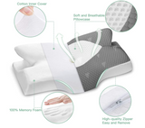 Simply Comfy Ergonomic Contour Memory Foam Pillow